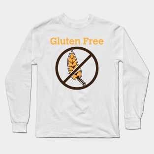 Gluten Free Anti-Wheat T Shirt Long Sleeve T-Shirt